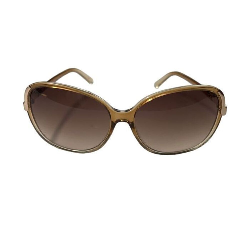 NEW w/o Tags Calvin Klein‎ Woman's Plastic Sunglasses Sand Crystal CK 782